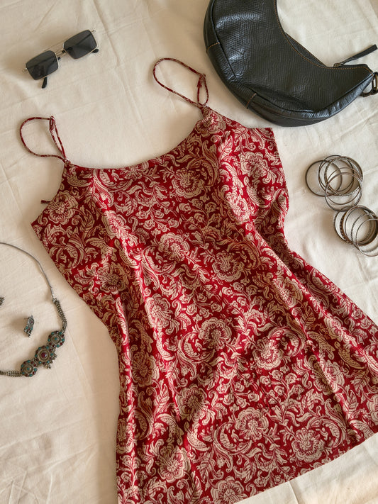 Meera Sleeveless Coset Kurti