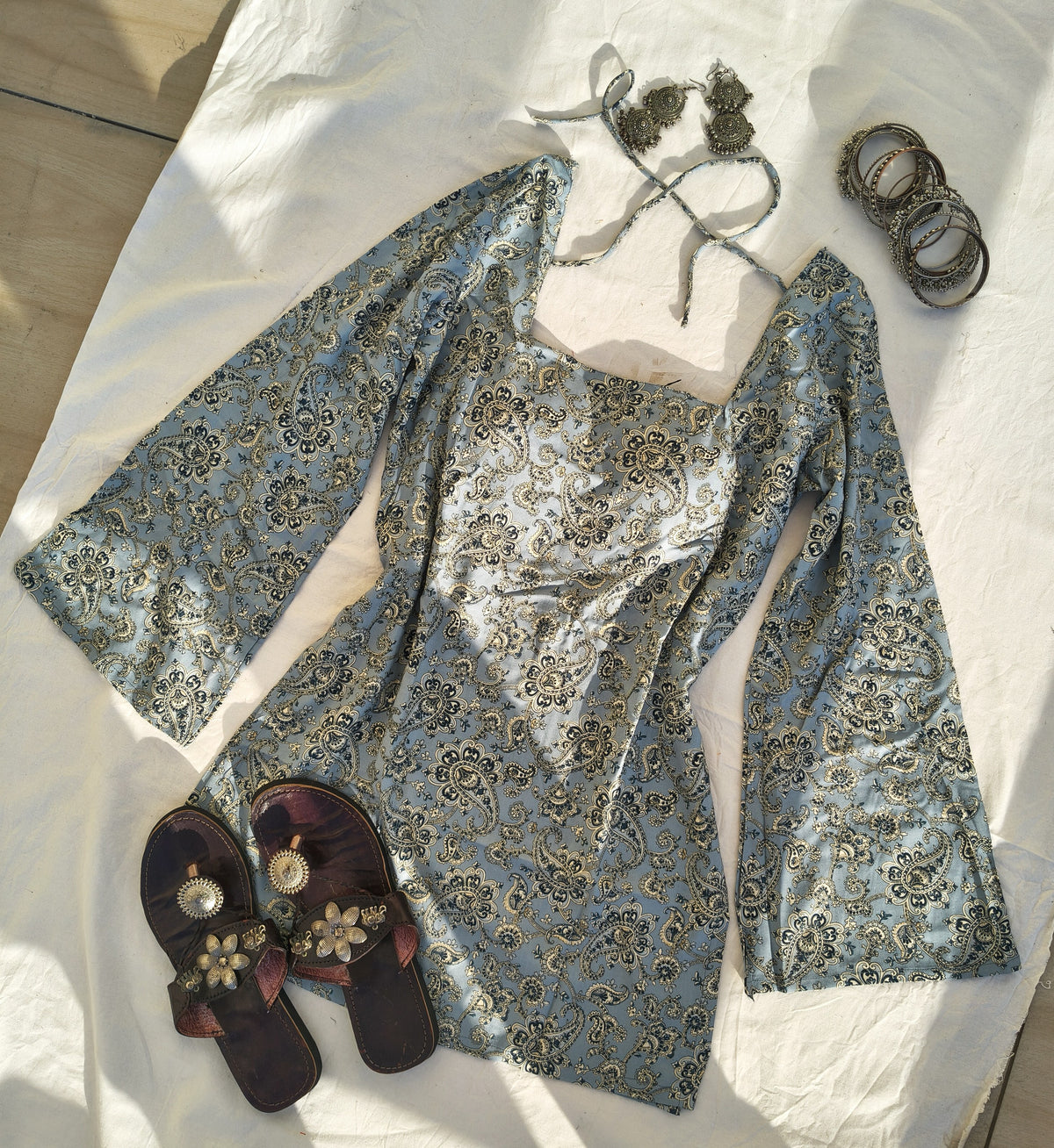 Noor Full Sleeved Corset Kurti