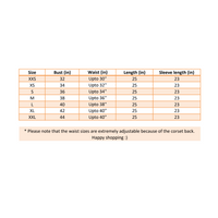 size chart for shirt